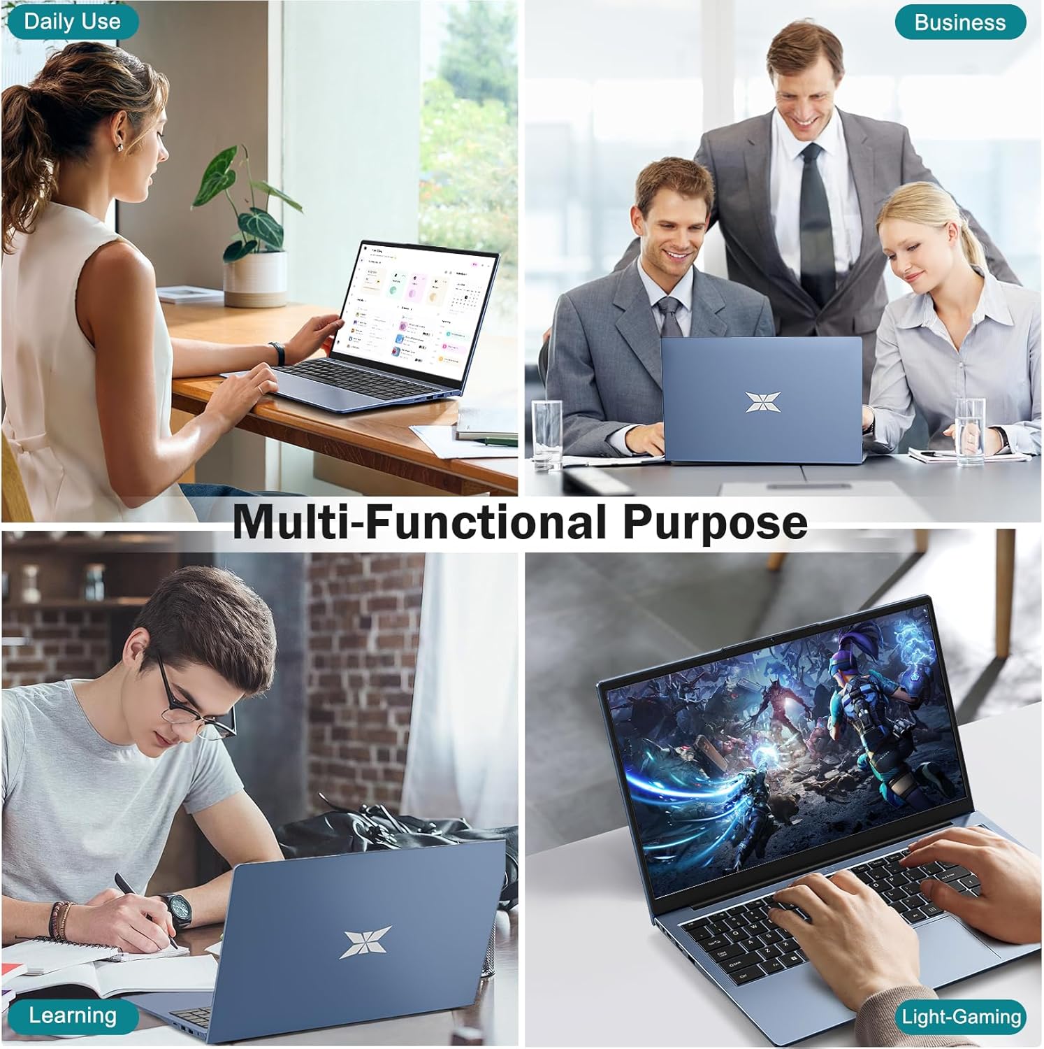 15.6" FHD Student-Laptop AMD Ryzen 5(Beat i5-1135G7, Up to 3.7GHz) 16GB RAM 512GB SSD, Radeon Vega 8 GPU Gaming-Laptop with 65W Fast Charging BT5.0 Webcam Privacy Shutter Numpad for Office Home Study