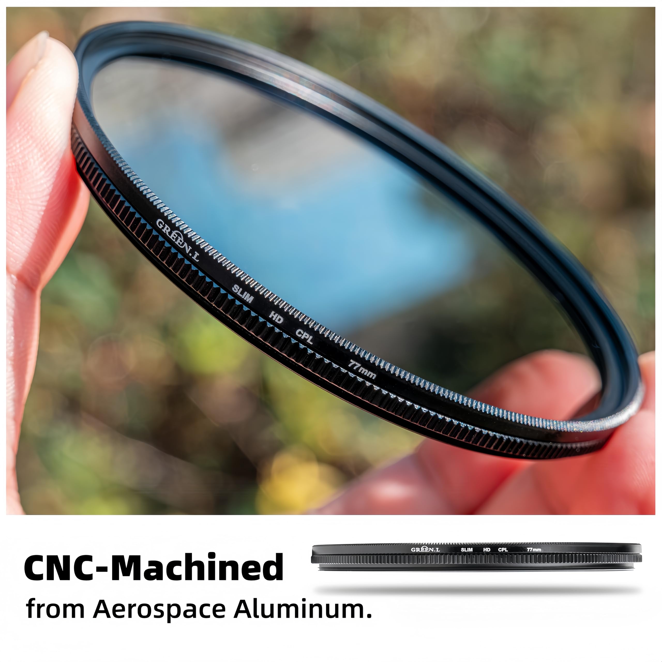 Amazon.com : GREEN.L 52mm CPL Filter, HD Optical Glass, 52mm