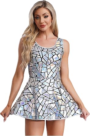 Sequin Bodycon Dress for Women Sparkly Evening Clubwear A-line Mini Elegant Cocktail Dresses