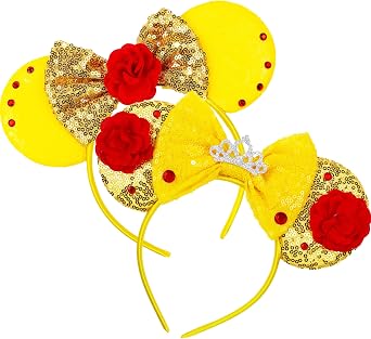 Mouse Chef Headband Rat Plush Toy Headband Hair Clip Cosplay Props Rat Headwear for Christmas Halloween Party