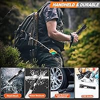 Vista 4 de Flashlights High Lumens Rechargeable- Super Bright Tactical Magnetic LED Flash Light with 8 Modes,COB Work Light,Waterproof,Power Handheld