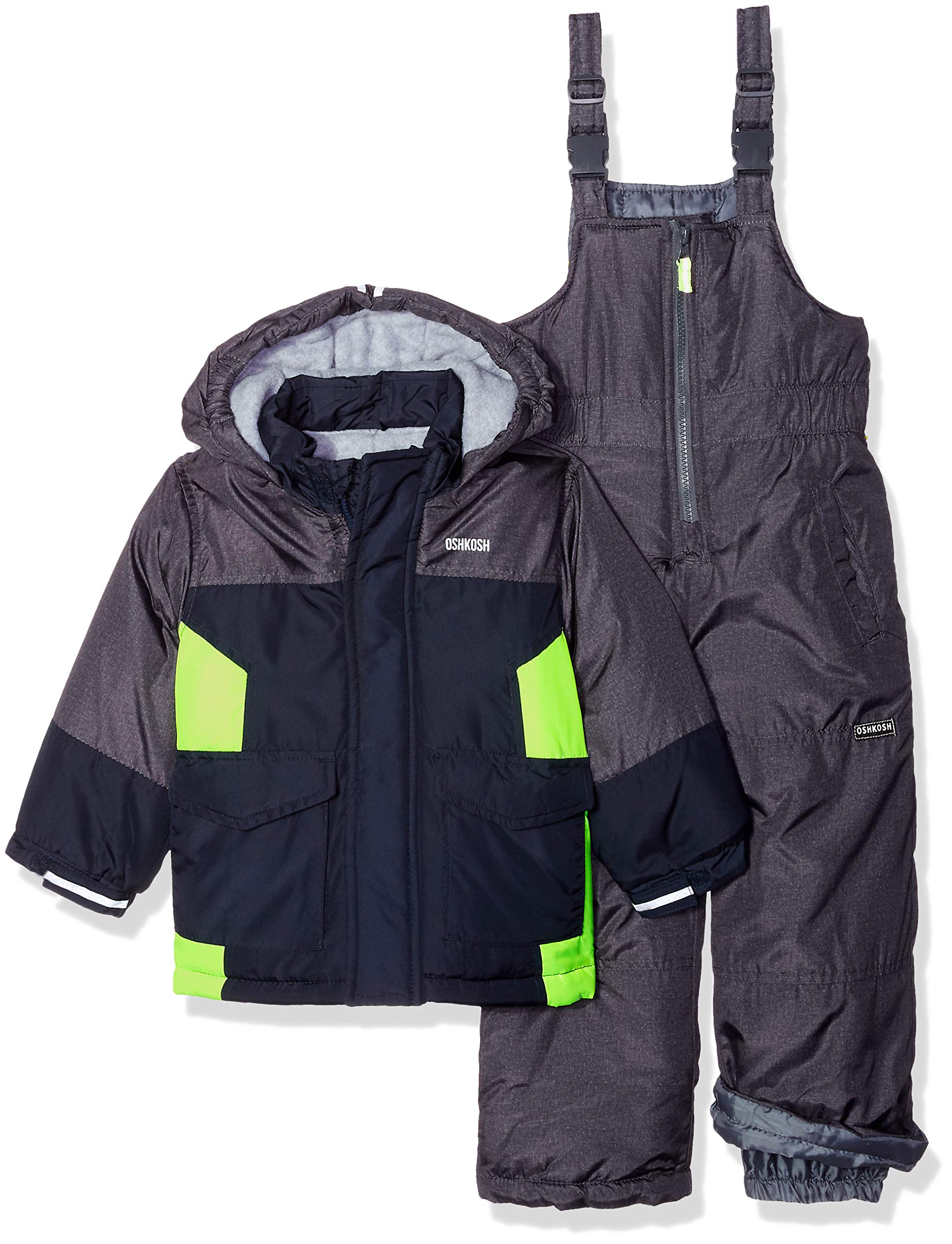 OshKosh B'Gosh Boys' Ski Jacket and Snowbib Snowsuit Set