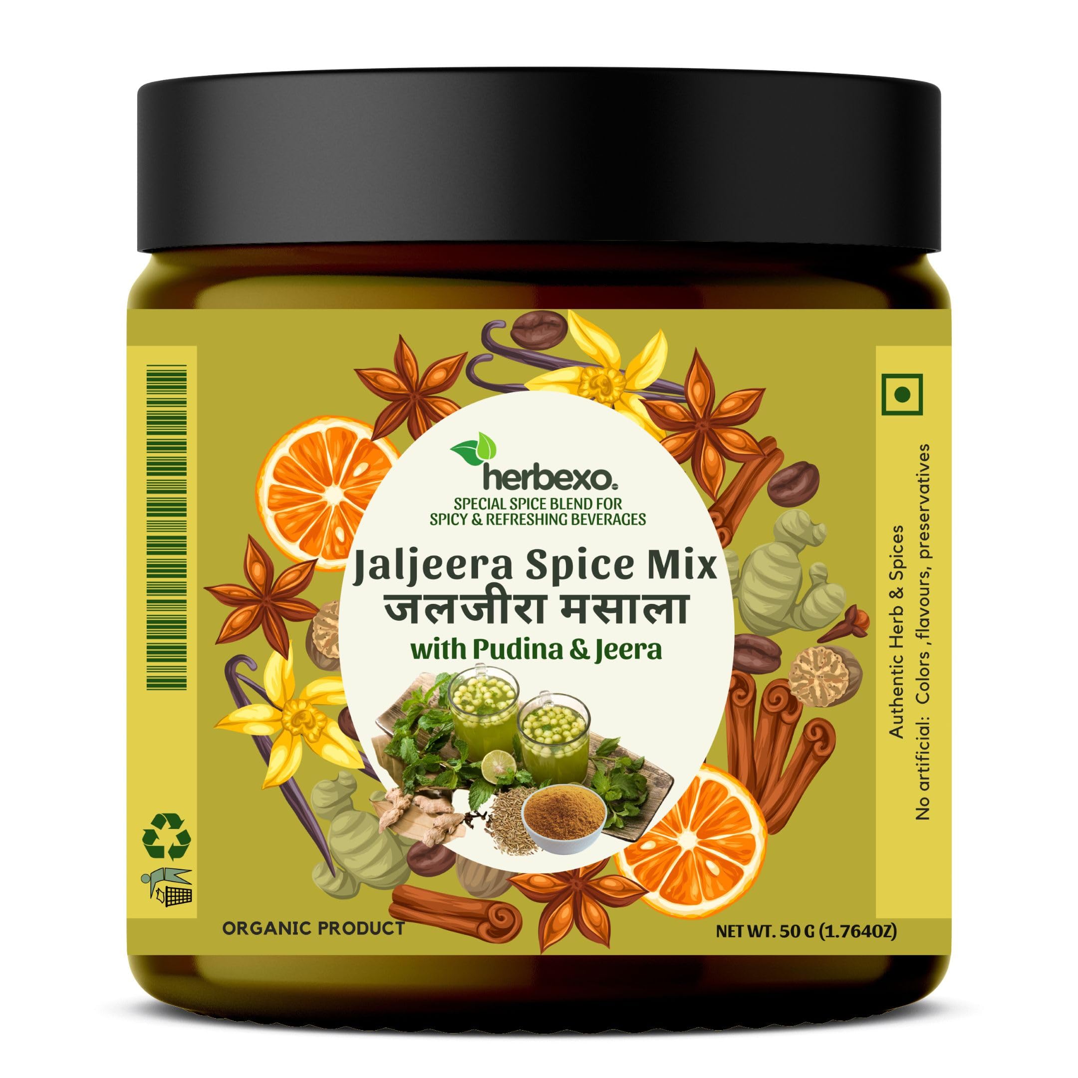 See full amazon price history chart for herbexo Jaljeera Masala Powder I Authentic Jaljeera Taste with Jeera & Pudina herbexo Jaljeera Masala Powder I Authentic Jaljeera Taste with Jeera & Pudina (B0CWH7XP3Q) Amazon Price History, Amazon Price Tracker
