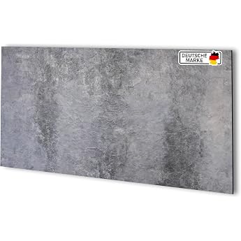 AS Country Stone Marble Look Wall Panels 60 x 120 cm Polyvinyl Chloride PVC Wall Cladding Made of Plastic Panels for Kitchen Bathroom and More Kitchen Back Wall Panel Light Concrete