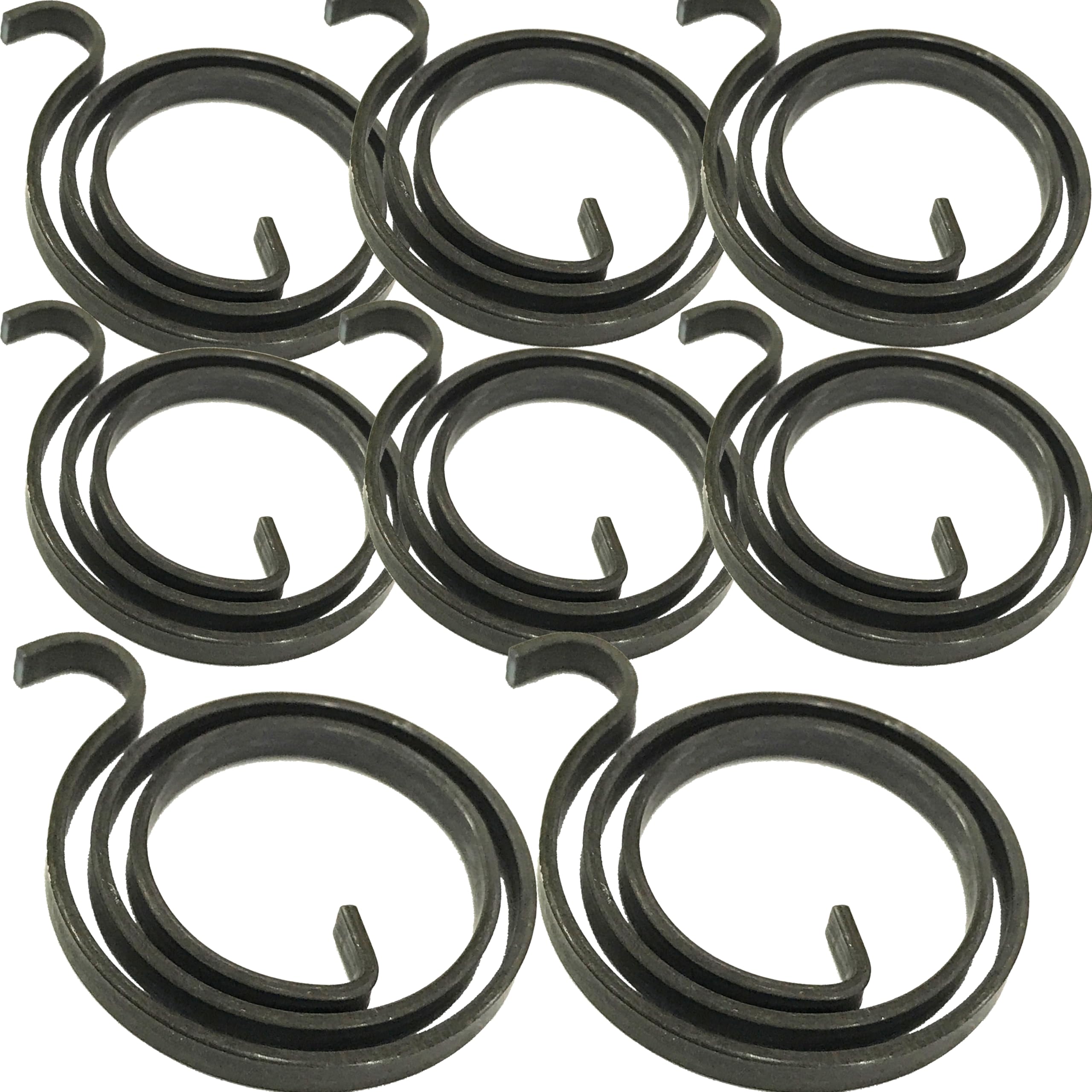 Universal Hardware Door Handle Replacement Springs, Pack of 10 – 2.5 Turn 3mm Extra Heavy Duty Metal Coil Spring for Commercial Lever Handles, Heavy UPVC, Composite & Industrial Door Repair Parts
