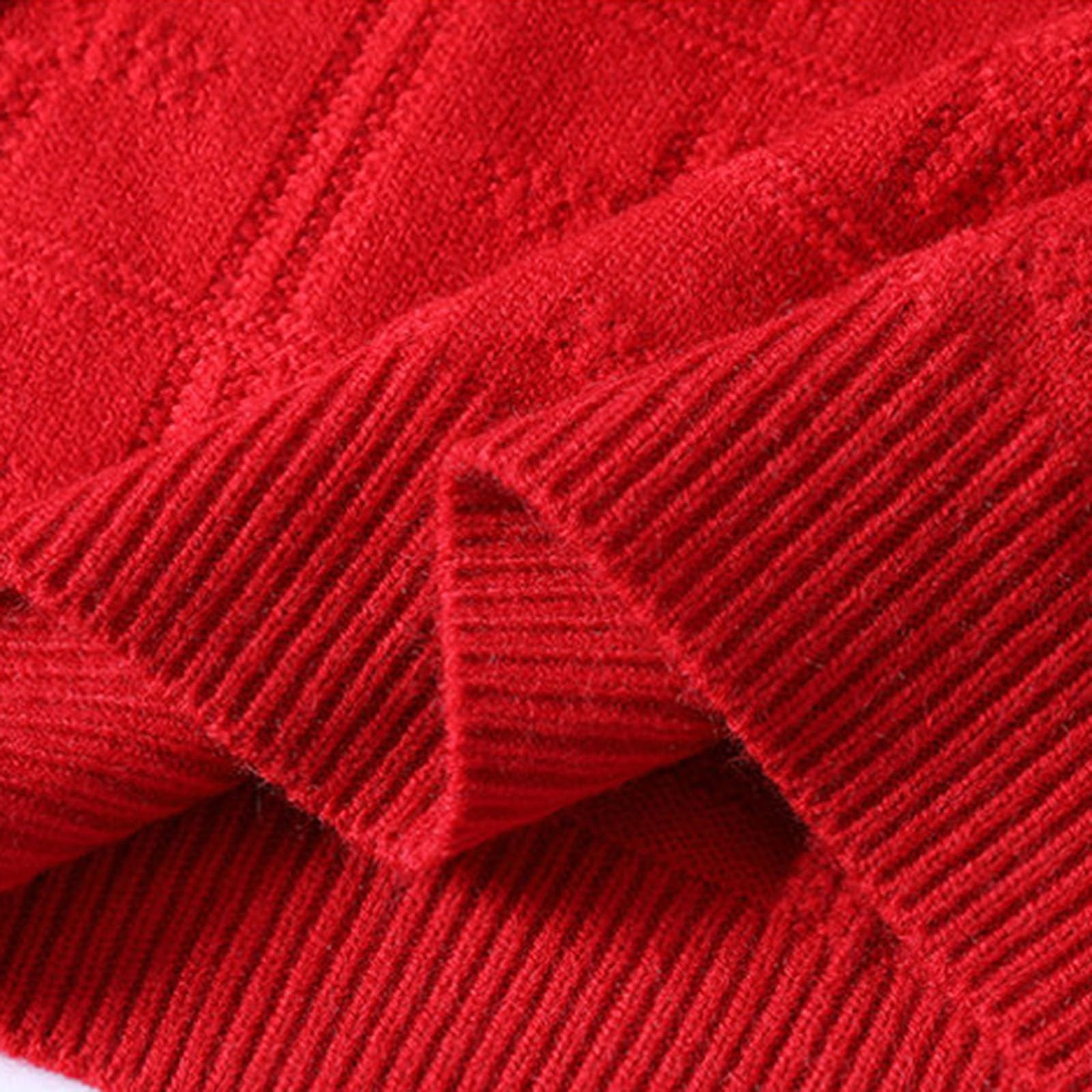 Suéter de Invierno Estilo Retro Jacquard, Suave y cálido, Tejido de Hilo Texturizado, cómodo y Casual, de Manga Larga, Ideal para el frío y para Uso Diario.