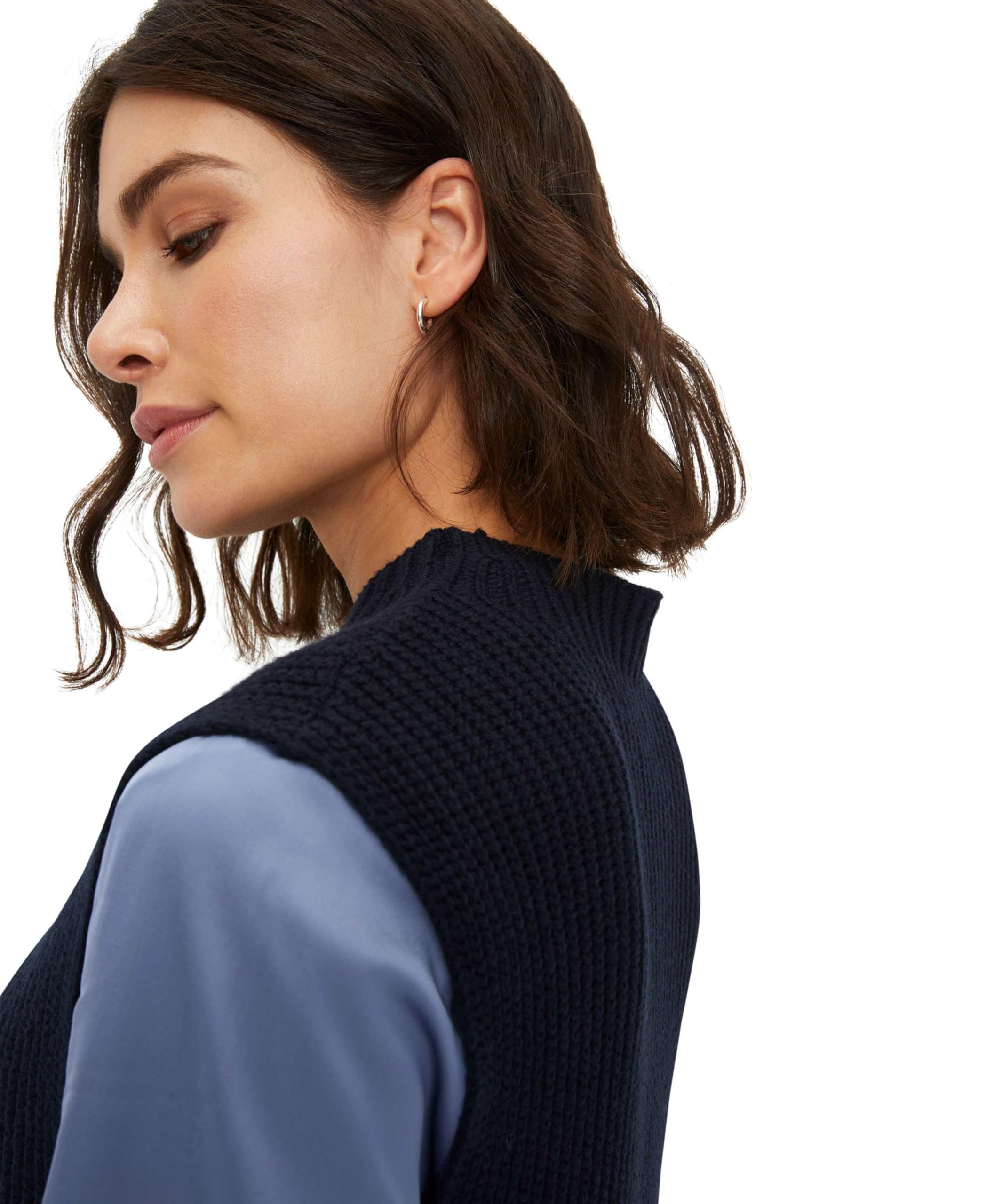 Brax Damen Style Enie Cotton Wool Pullunder Pullunder