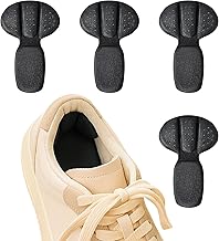 4 x Adhesive Mesh Heel Pads for Boots Shoes Too Large Reusable Heel Lining for Men and Women Anti Blister Heel Protectors Improve Fit