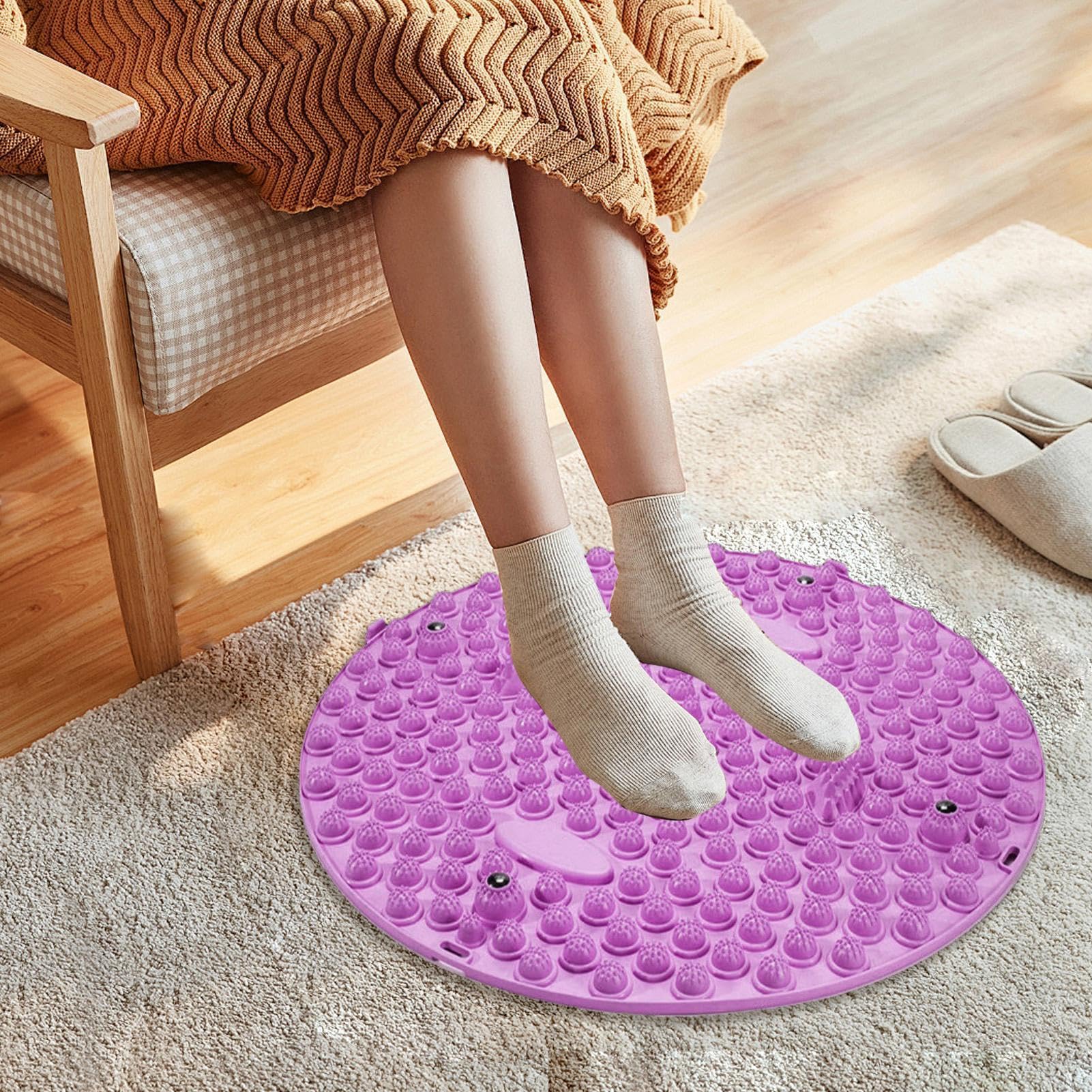 Tappetino massaggio plantare Pedana da Allenamento Yoga e Camminata | Tappetino da bagno massaggio relax piedi relax per adulti famiglia donne uomini