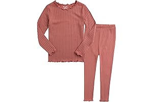Kids Spearmint Love Soft Modal Tencel Pajamas