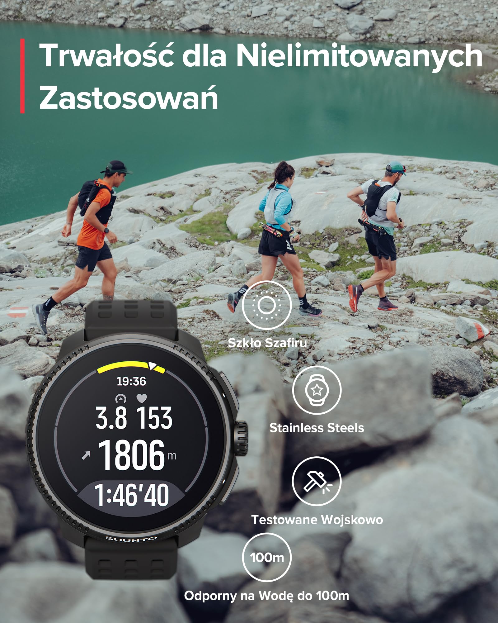 Suunto Uniseks Race SS050929000​ Smartwatch