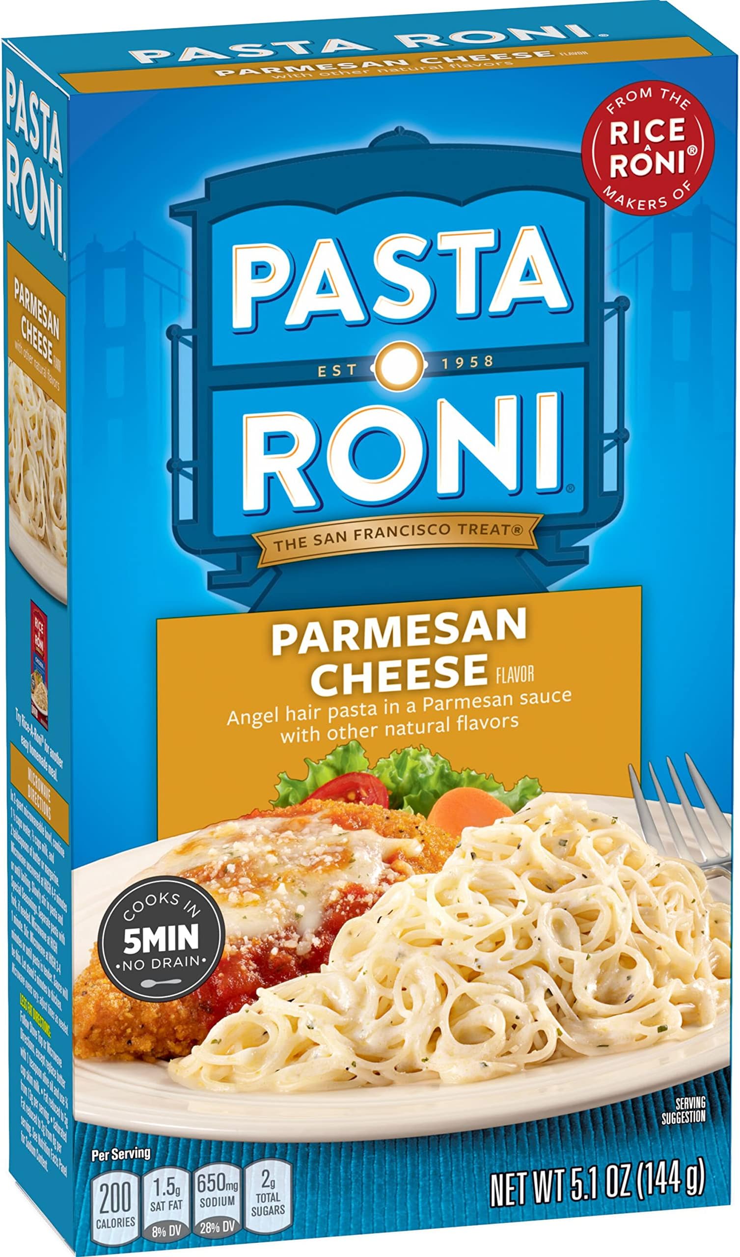 Parmesan Cheese Pasta, 5.1 Oz