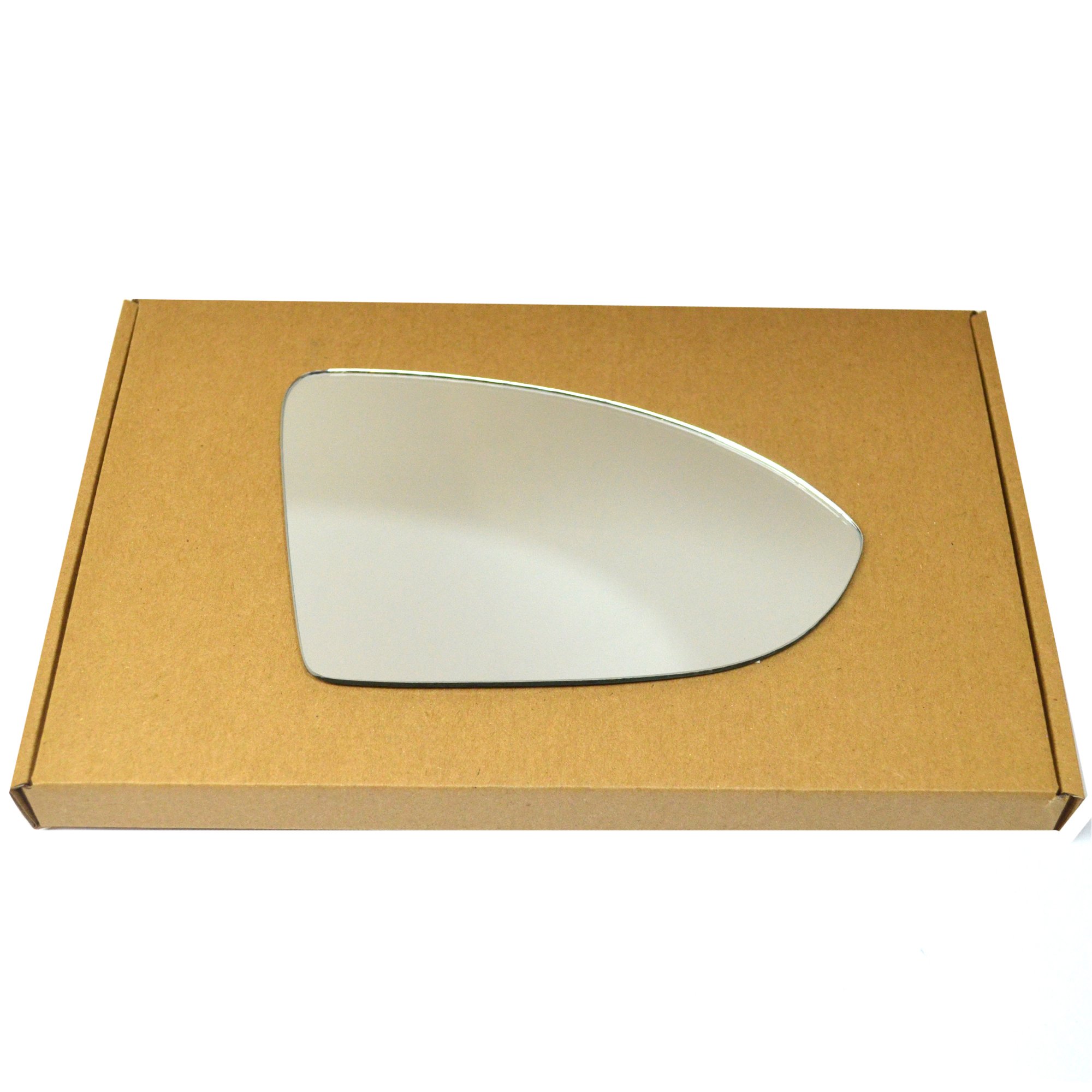 Replacement Wing Door Mirror Glass Compatible with VW Golf mk7 2013-2020 STICK-ON (Convex - Spherical, Right Driver Side)