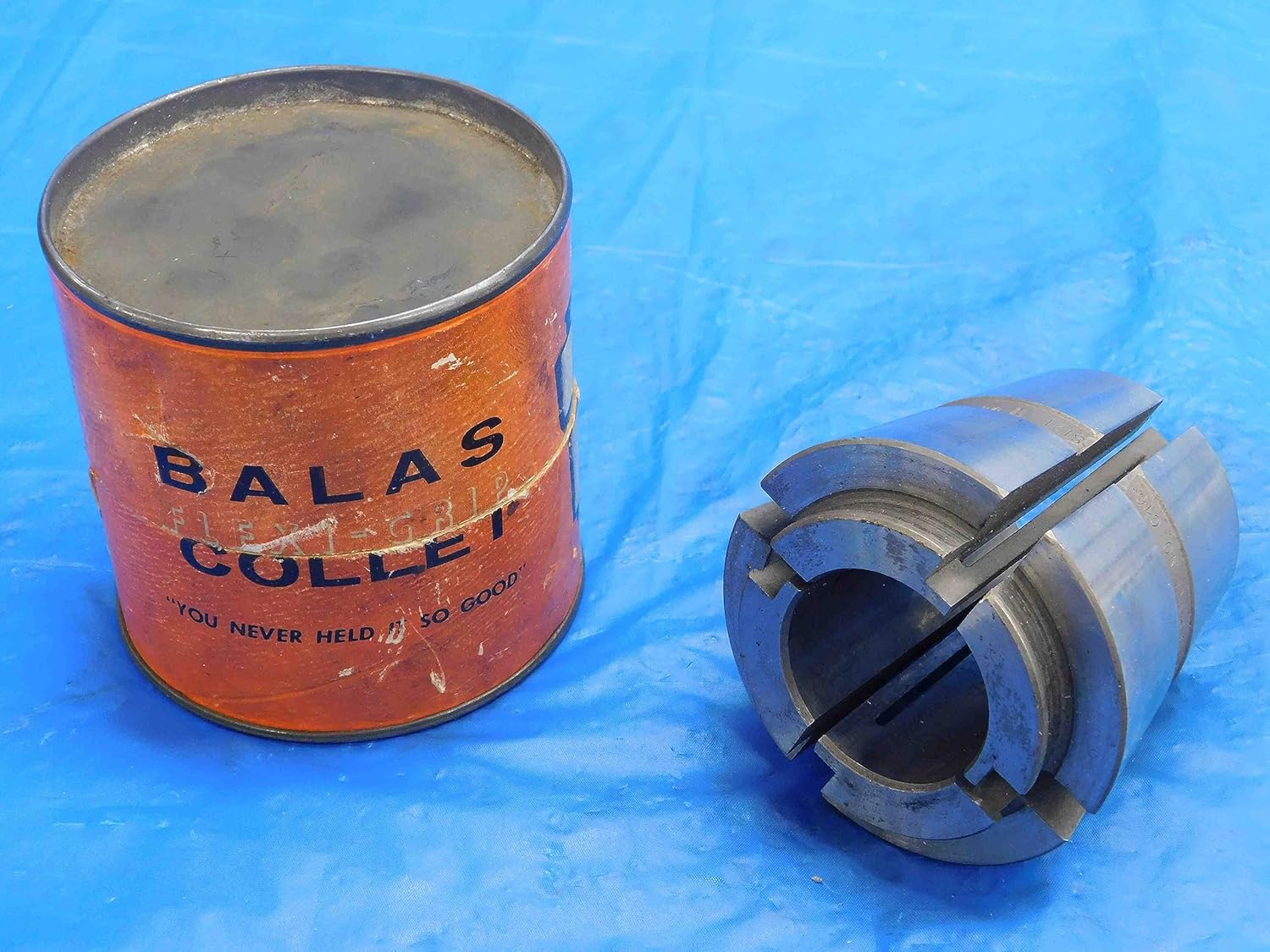BALAS Series C16 Collet Size 1 1/2 1.5 C 16 C-16 Flexi-Grip CNC Tooling - RB0985LVR