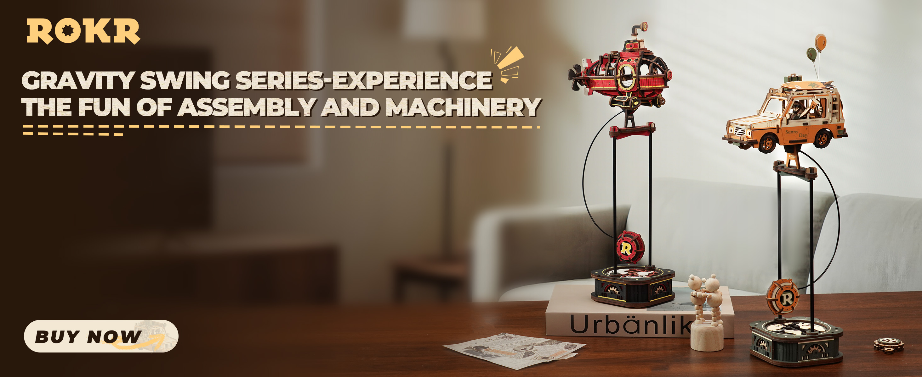 Amazon.com: ROKR 3D Wooden Puzzle for Adults, Balance Toy Gravity