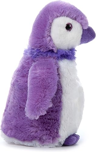 Miniatura 5 de The Petting Zoo, Posh Pingüino de peluche, regalos para niñas, juguete de peluche de pingüino morado de 12 pulgadas