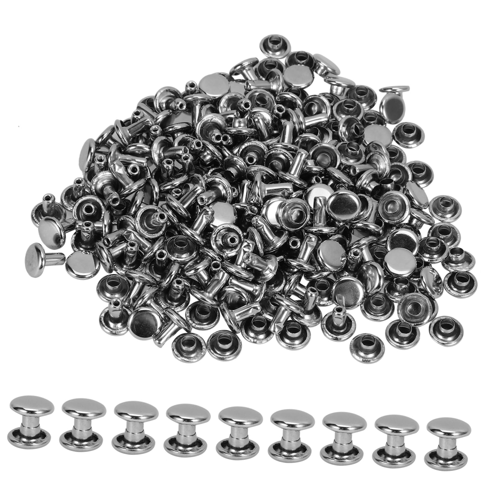 Scrapbook Rivets Tube Rivets Mini Eyelets Leather Craft Print Paper