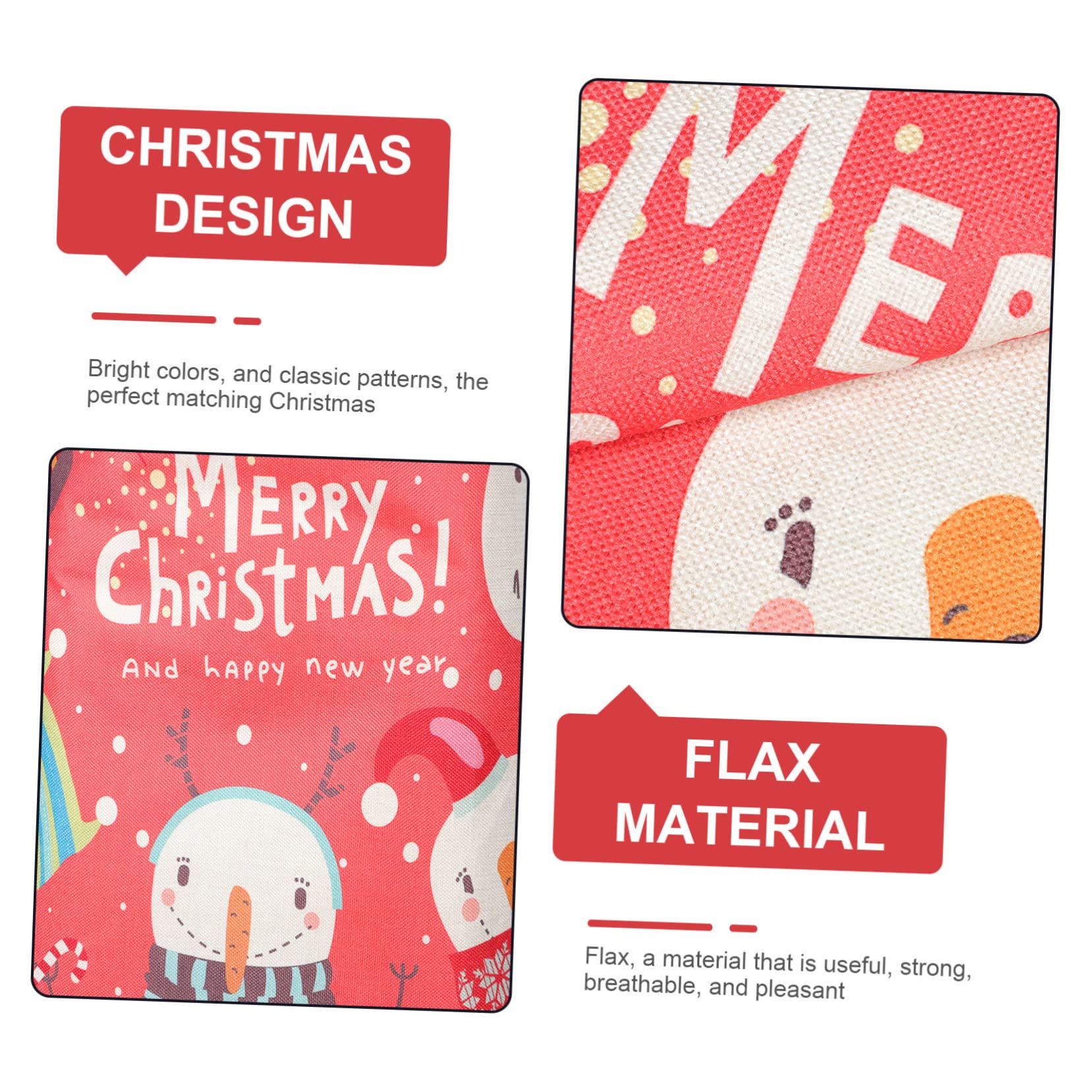 Alipis Lot De 4 Tabliers De Cuisine Pour Enfants Et Parents Motif Dessin Animé Pour Chef Noël 2 Pièces X 4