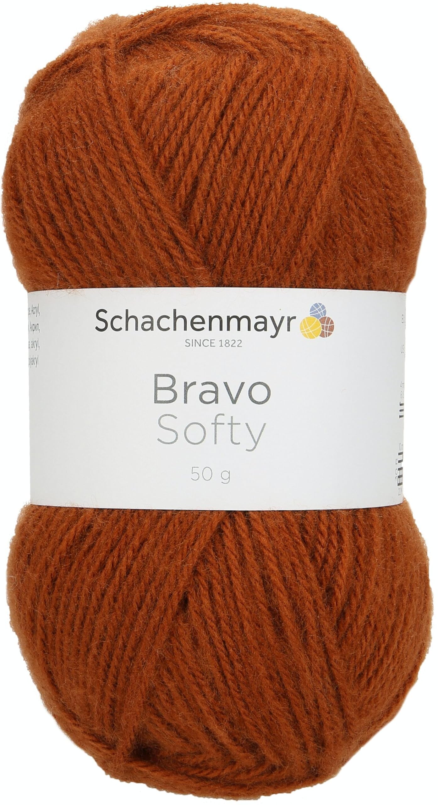 Schachenmayr Bravo Softy Flauschgarn 100% Polyacryl – Fuchs