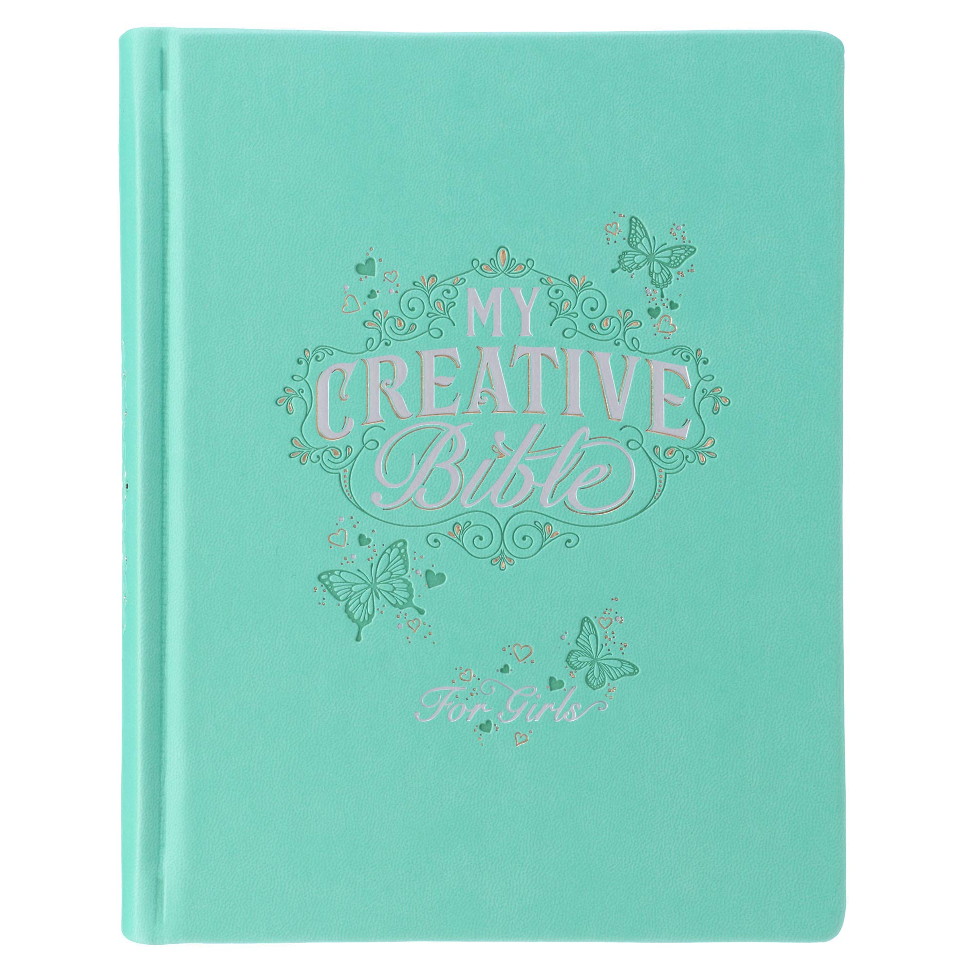 ESV My Creative Bible for Girls Faux Leather Hc, Teal
