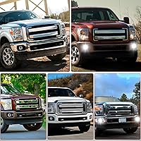 Vista 81 de Nilight Conjunto de luces antiniebla compatible con Ford Focus SVT 2002 2003 2004 2005 2006 Ford Focus SVT 2005-2007 Ford Escape 2003-2004 Ford