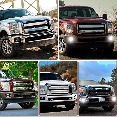 Vista 81 de Nilight Conjunto de luces antiniebla compatible con Ford Focus SVT 2002 2003 2004 2005 2006 Ford Focus SVT 2005-2007 Ford Escape 2003-2004 Ford Ford