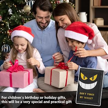 Kids Wallets for Boys Girls Teen,Cheap RFID Trifold wallet for 4-6-8-10-12-14Ages,Toddler/Youth Wallet for kids with Zipper Coin Pocket ,Novelty Wallet for kids Birthday/Christmas Gifts-YJ-Yellow