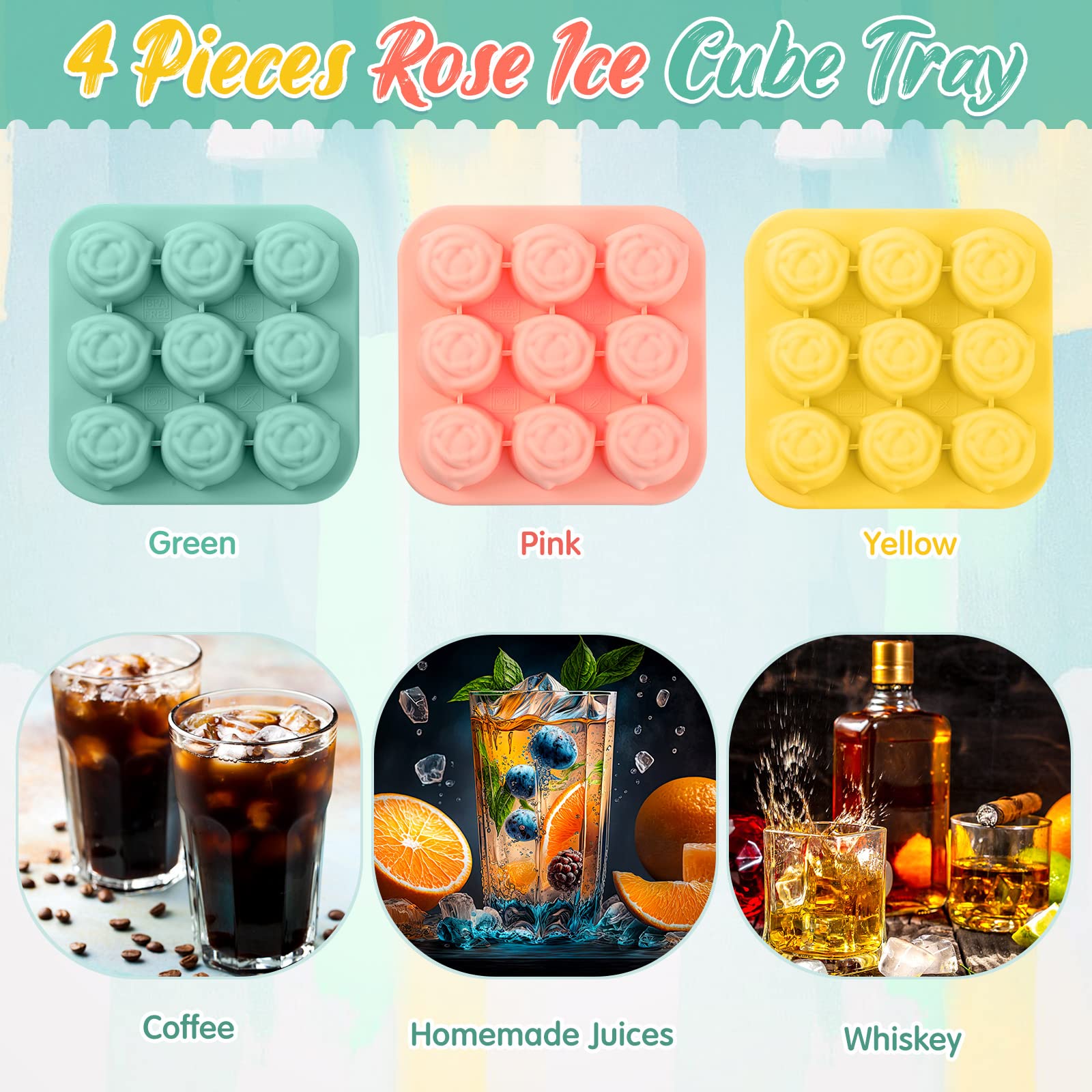 Censen Ice Cube Molds