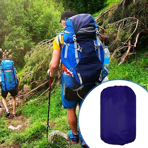 Miniatura 2 de Paquete de 6 sacos de dormir para adultos, sacos de dormir cálidos para 4 estaciones, ligeros, impermeables, con saco de compresión para acampar al