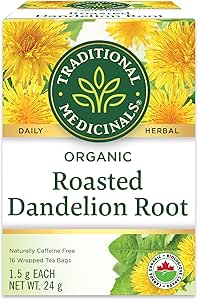 Traditional Medicinals Organic Roasted Dandelion Root Tea
