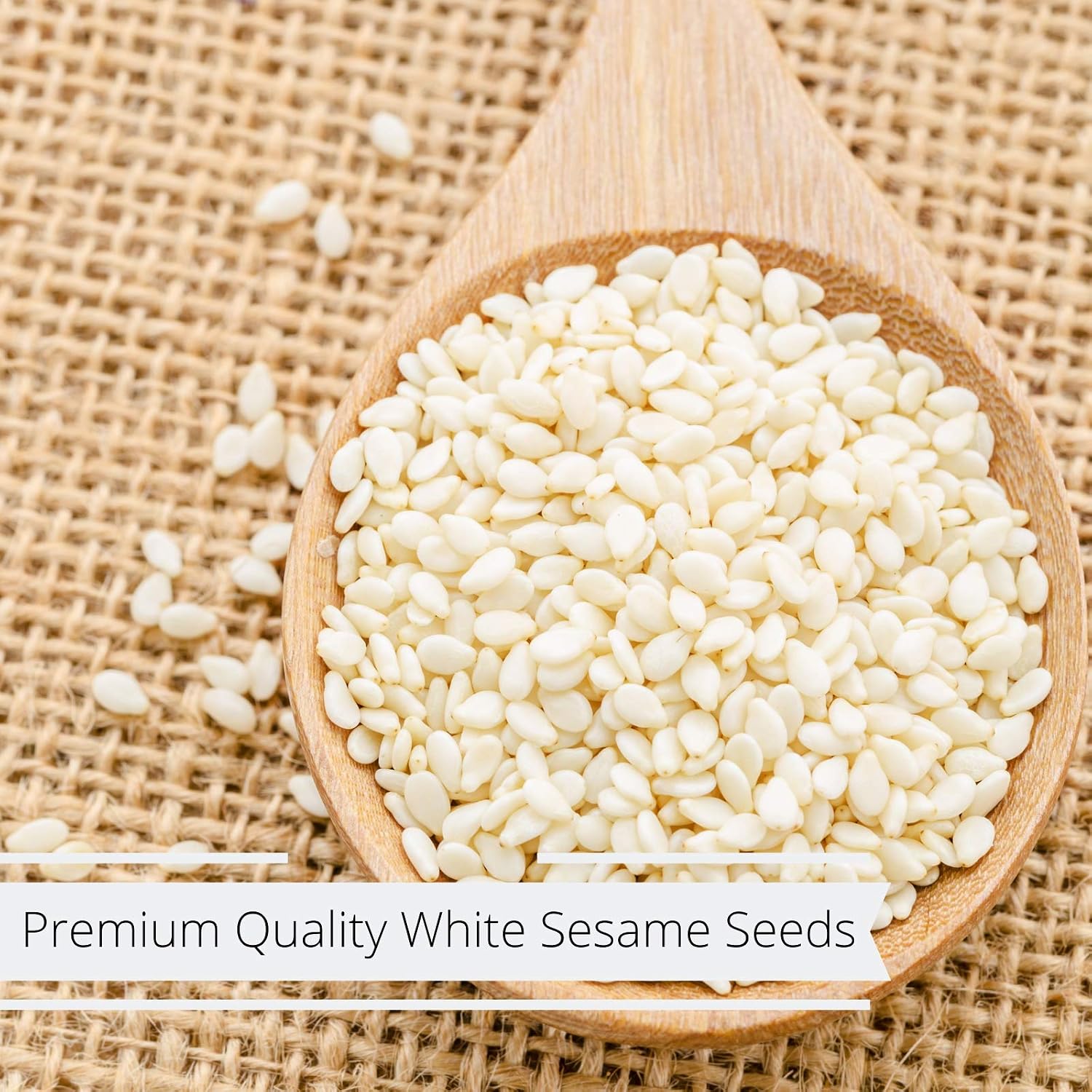 Gourmet White Sesame Seeds (Hulled) by It's Delish – 6 lbs Gallon Size Container Jug with Handle – Premium Whole Sesame Bulk Restaurant & Foodservice Size - Great for Cooking, Baking, Coating, Topping & Food Décor