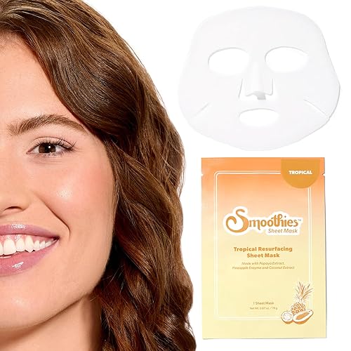 Tropical Resurfacing Sheet Mask - Hydrating & Exfoliating Face Mask