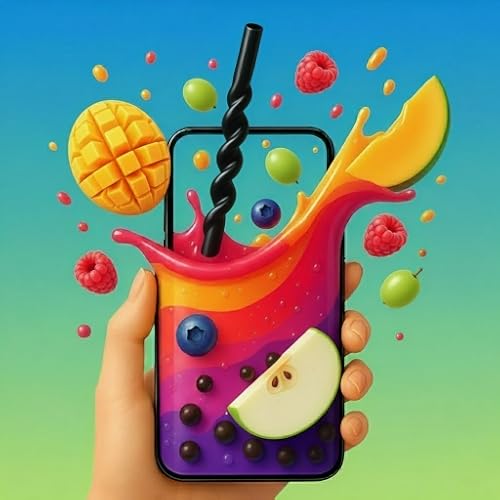 Boba DIY Tea ASMR Tasty Drink Games: Slimy Boba DIY Games: Bubble Tea Maker Mixing Games