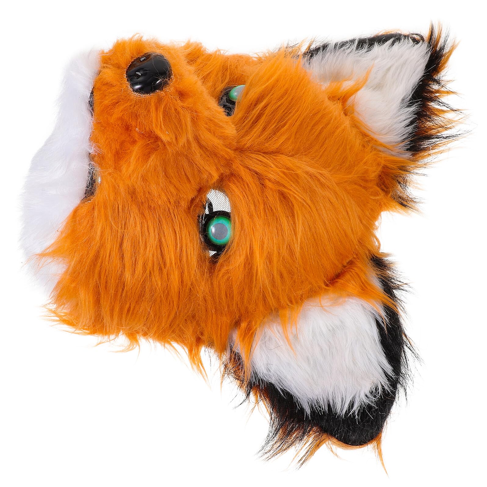 Masque loup effrayant Halloween mobile pour jeu de rôle réaliste - 8