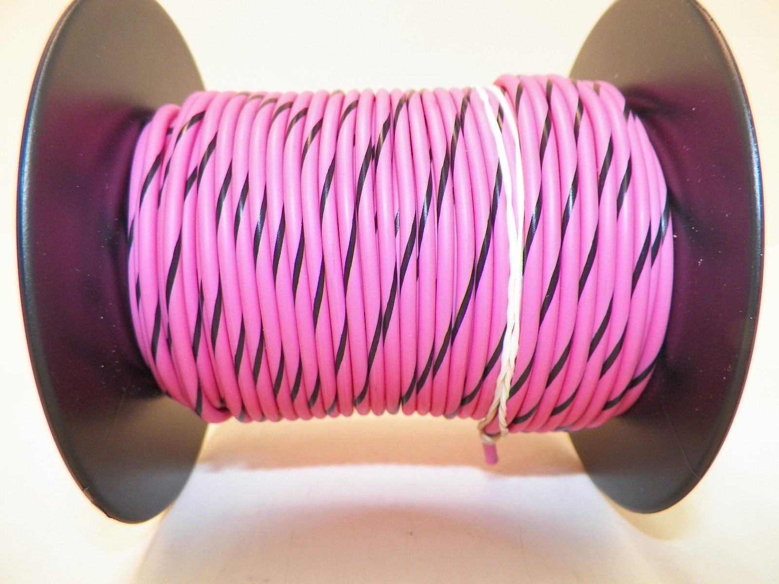 Amazon.com: Pink/Black Striped, 18 GA Gauge AWG GXL Wire, 100