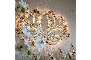 Yoga Room Ambiance-Enhancing Lotus Night Light