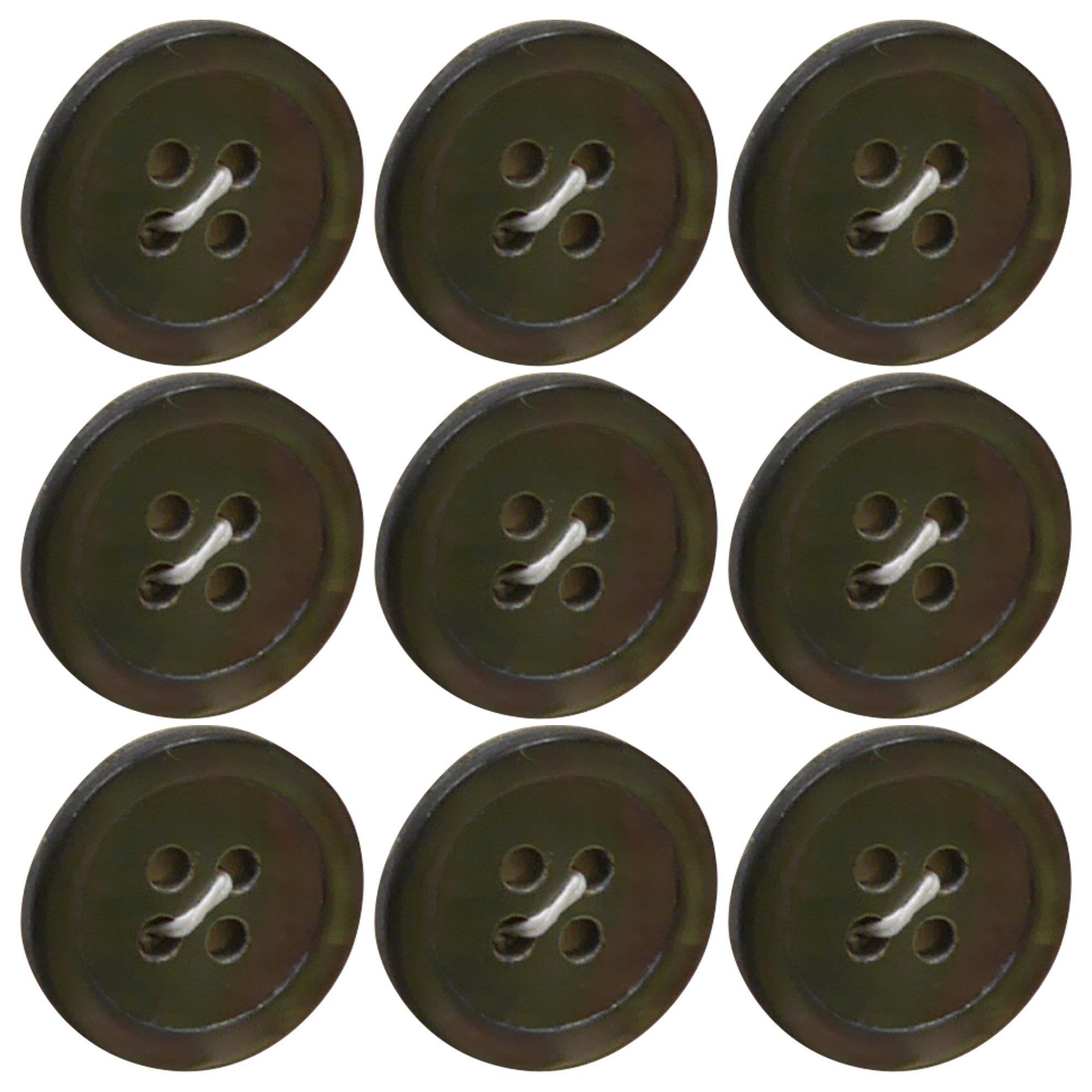 Amazon.com: Bell Art Shell Buttons Glossy azks – 1702 # , blk