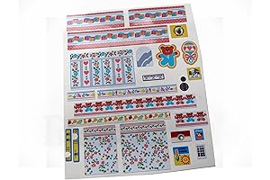 Replacement Stickers Compatible with Playskool Victorian Dollhouse Decals