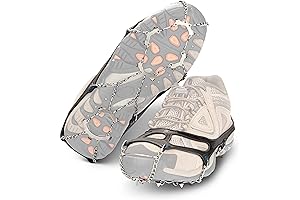 Yaktrax Traverse Heavy-Duty Traction Spikes for Walking on Snow and Ice