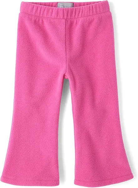 The Children's Place Baby Toddler Girls Warm Fleece Pull on Pants