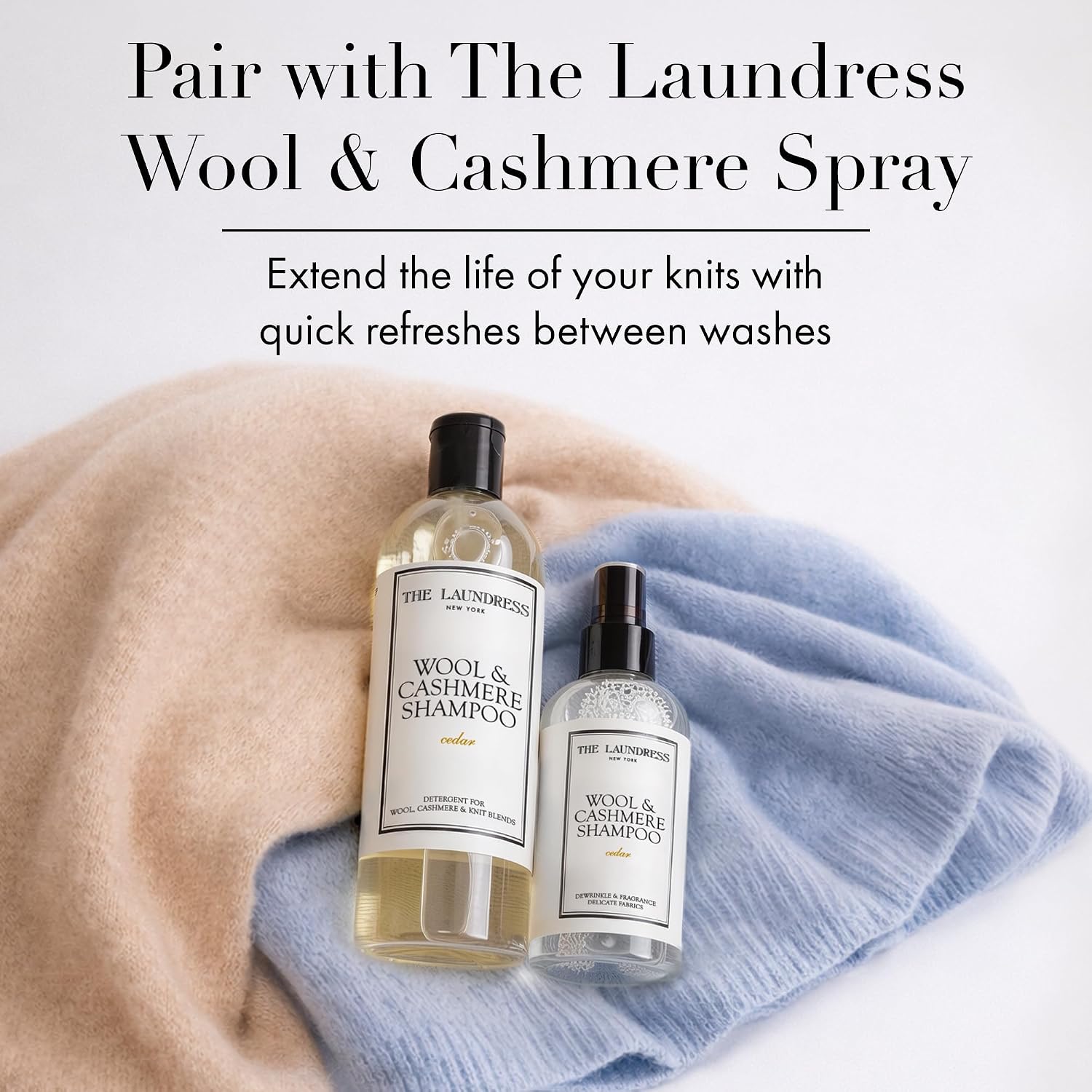 The Laundress Wool & Cashmere Shampoo, Cedar Scent, 31 Loads, Pack of photo 7