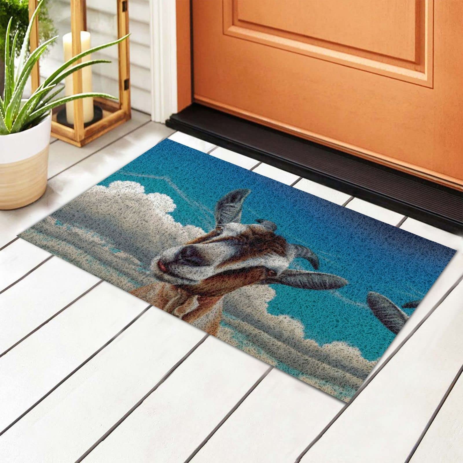 Yancorp Paillasson D'intérieur Ultra Fin De 40,6 X 66 Cm Pour Entrée Intérieure – Tapis De Sol