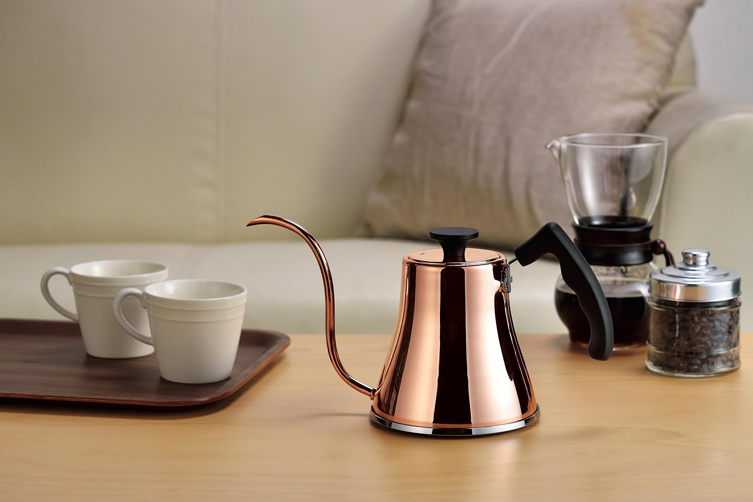 Amazon｜アサヒ やかん・ケトル 銅色 0.8L IH対応 銅製コーヒー