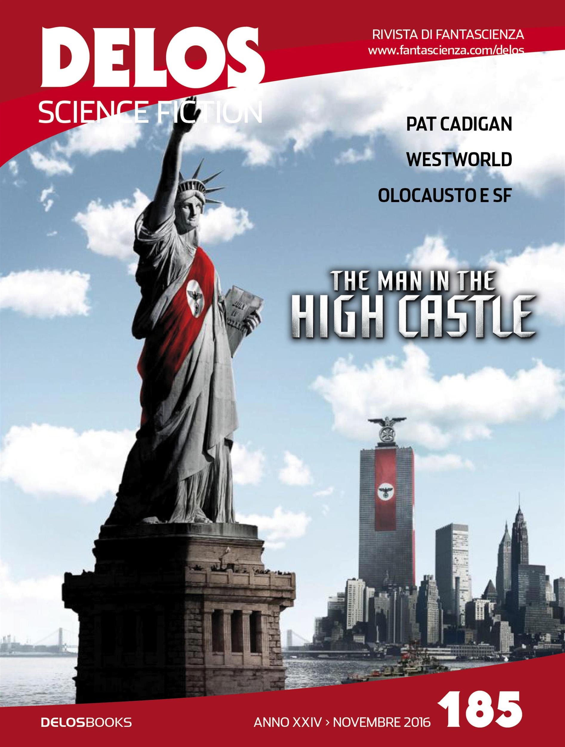 Cover of Delos Science Fiction, #185 - Novembre 2016
