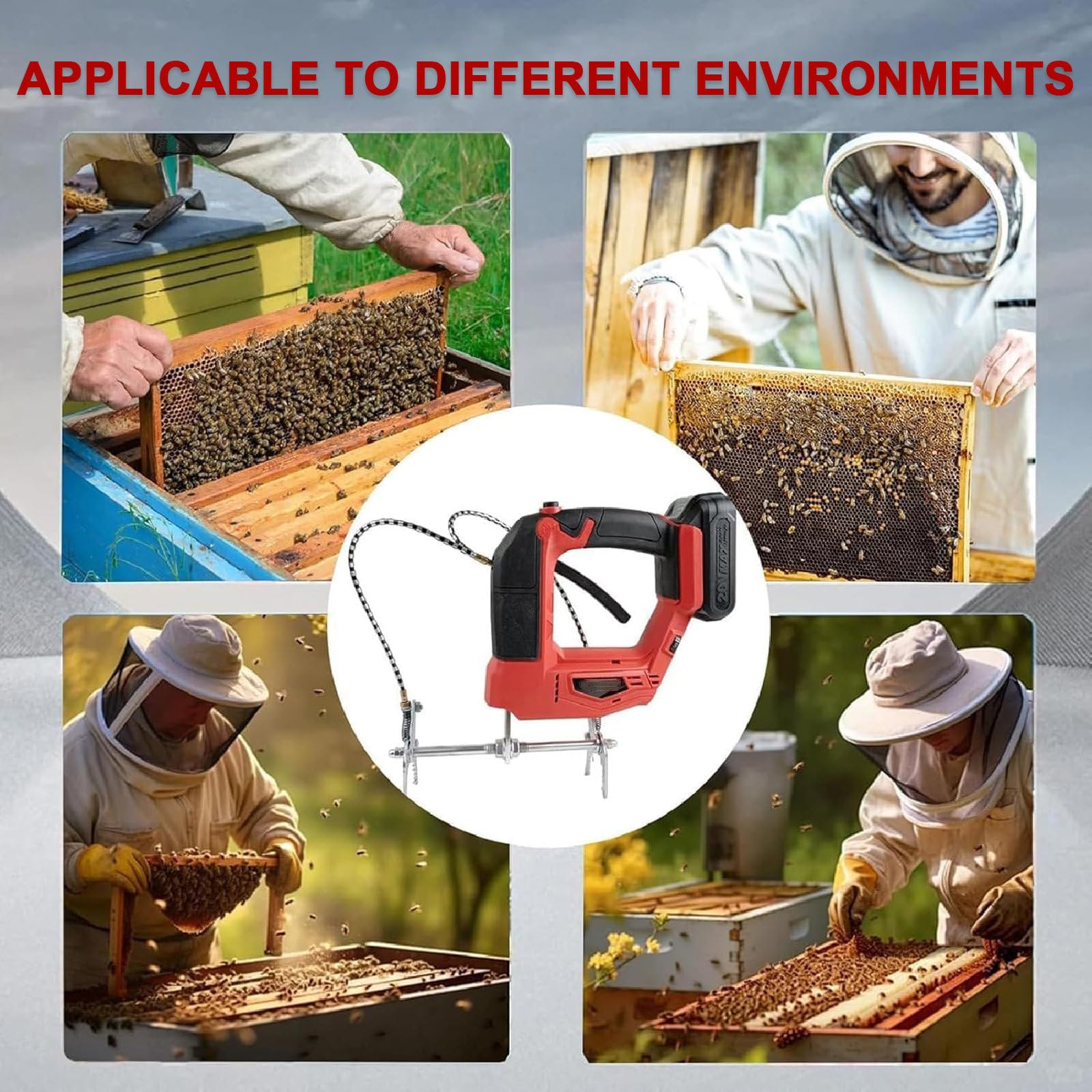 BEE-HIVE フライヤー Electric Bee Remover Kit/Upgraded Electric Beehive Frame