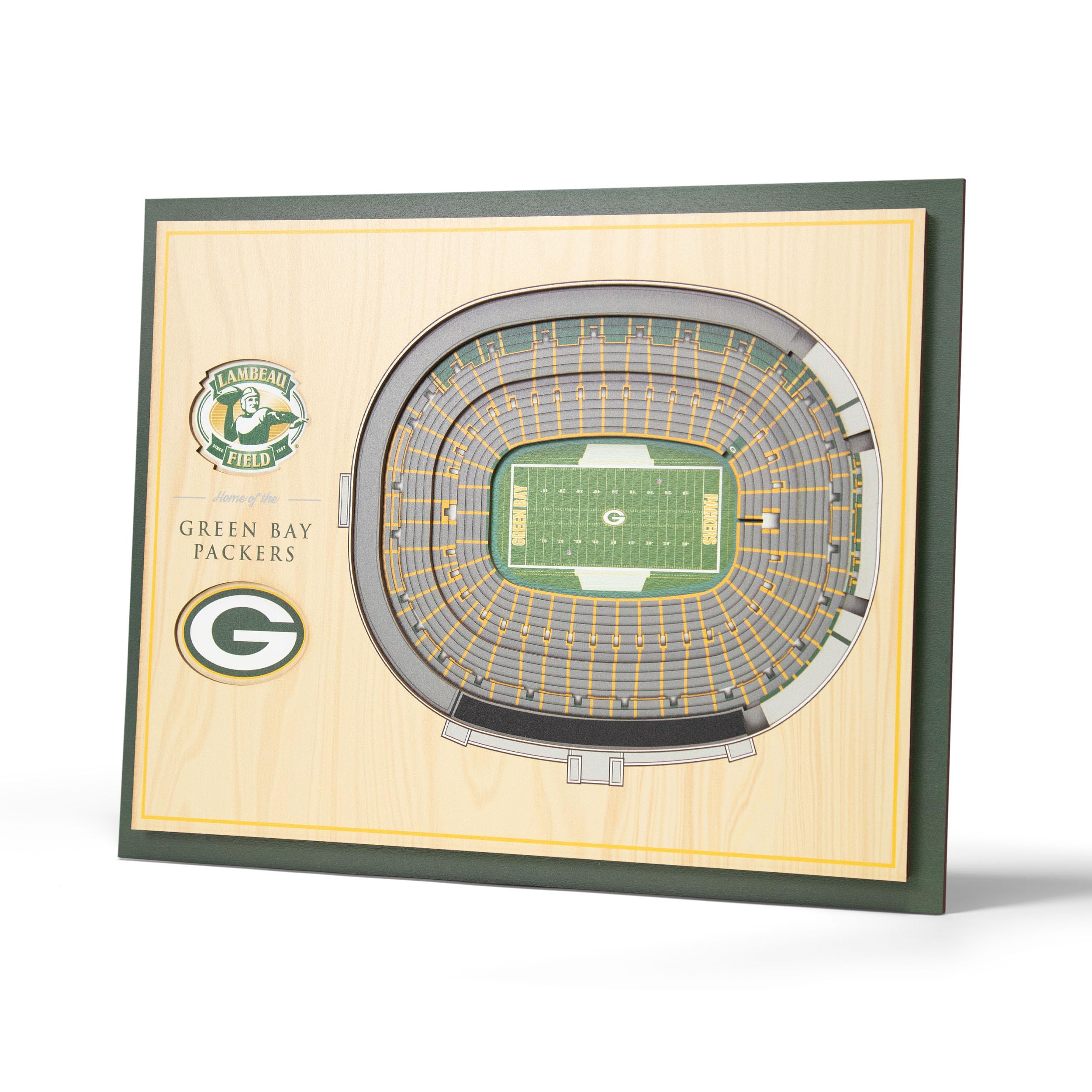YouTheFan NFL 5-Layer StadiumView Wall Art