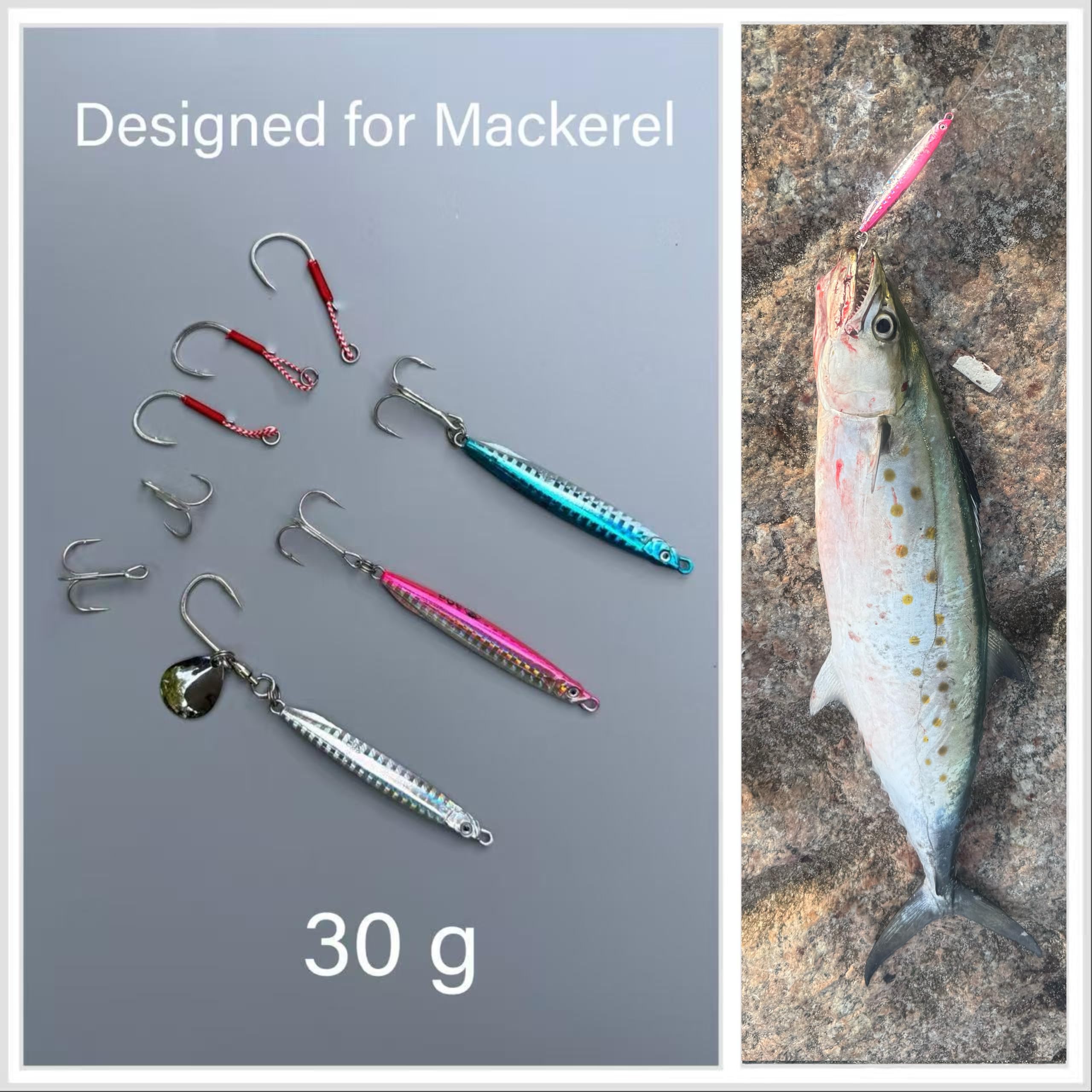 Navicatch Saltwater Fishing Lures Fishing Jigs Fishing Spoons for Bluefish, Striped Bass Lures, Spanish Mackerel,Shore Little Tunny, Metal, Jigging, Multi-Color: Silver, Blue, Pink 3pcs. 1.06oz : Sports & Outdoors