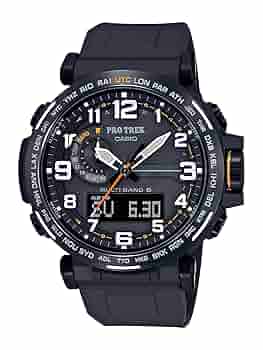 ラ*ル様 CASIO PRW-6600Y-1JF Casio Men's PRO Trek Stainless Steel Quartz Watch with Resin