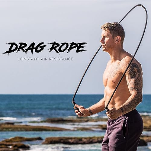 Miniatura 7 de Rx Smart Gear Cuerda de saltar con asas ergonómicas antideslizantes, cuerda de polipropileno con peso para fitness y ejercicio, entrenamiento