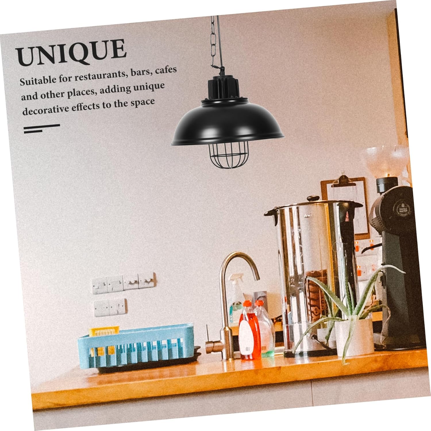 Pendant Lamp Shade Vintage Hanging Light Cover for Ceiling Fixtures Suitable for Home Bar Restaurant Porch Decor Easy to Install Finish Bulb Compatible